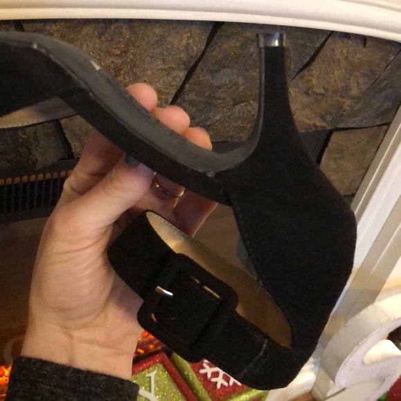 Pointed Toe Kitten Heel Black 8 Cato - Picture 5 of 8